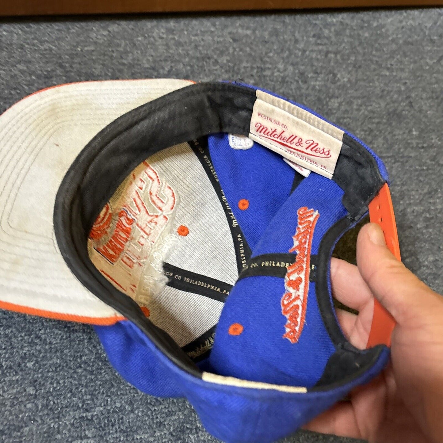 New York Knicks Wool Cap Mitchell & Ness NBA Hardwood Classics RN110592