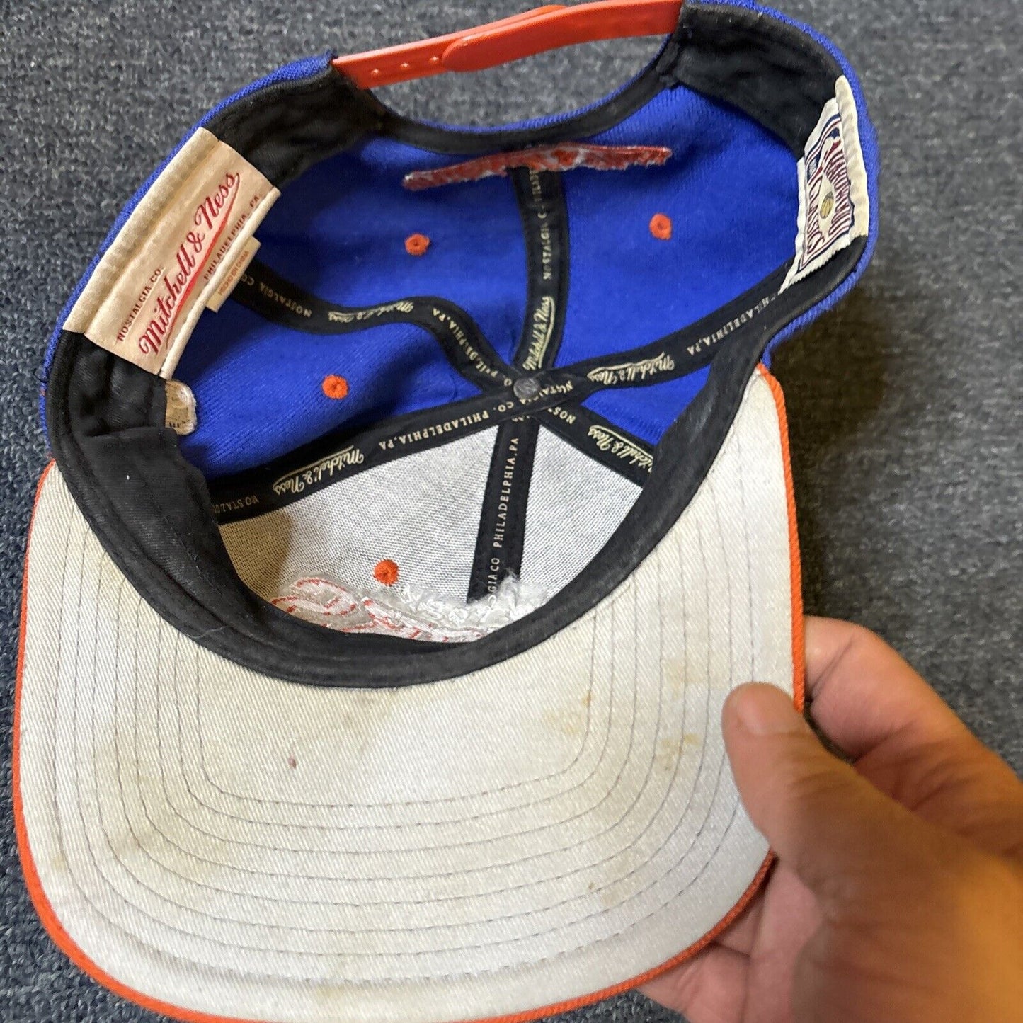 New York Knicks Wool Cap Mitchell & Ness NBA Hardwood Classics RN110592