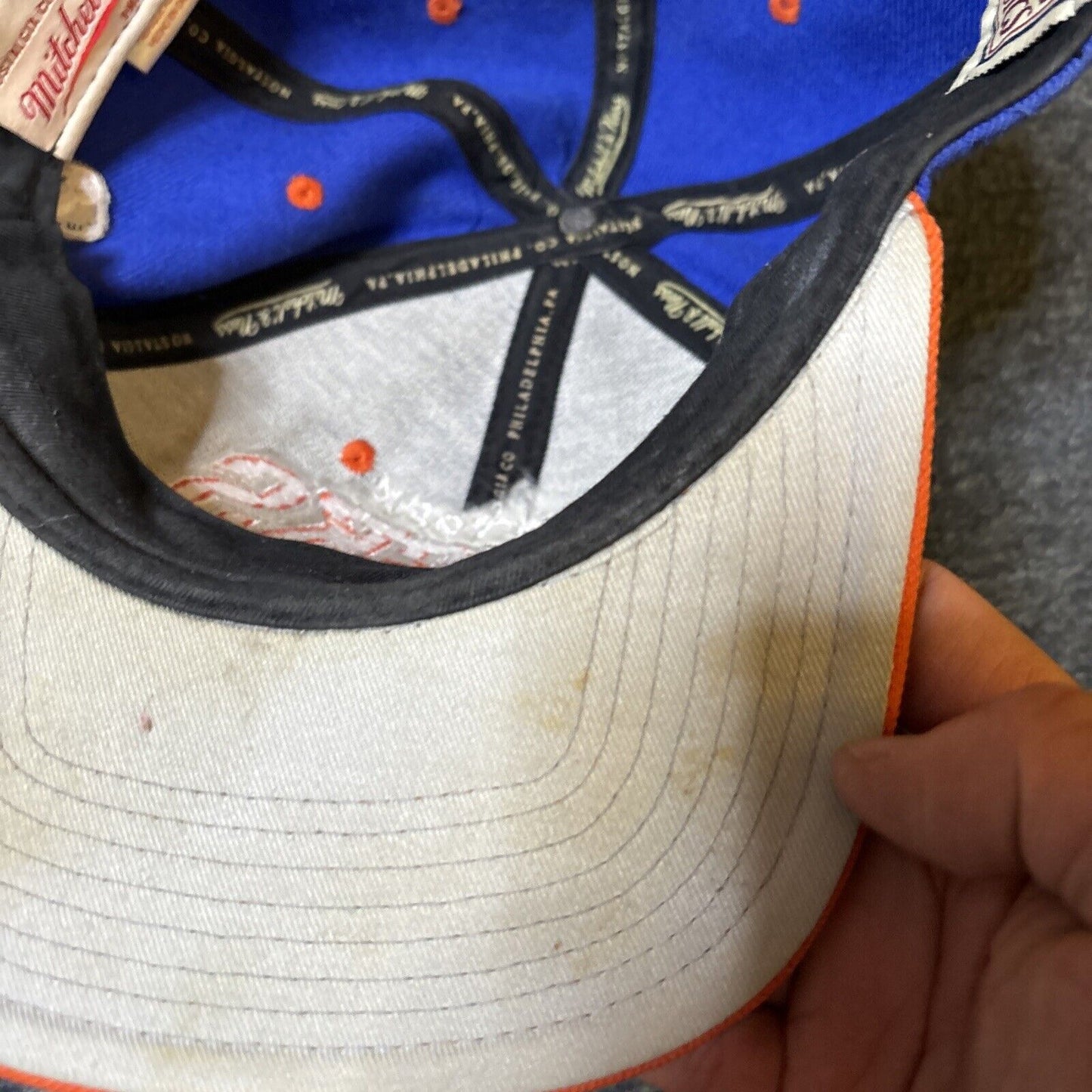 New York Knicks Wool Cap Mitchell & Ness NBA Hardwood Classics RN110592