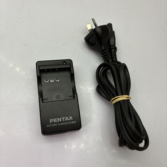Genuine Pentax D-BC8 Battery Charger for DL18 Optio S6, S5z, S5i, WPi WP