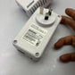 2x NetComm NP204 Powerline Adapter With AC Passthrough