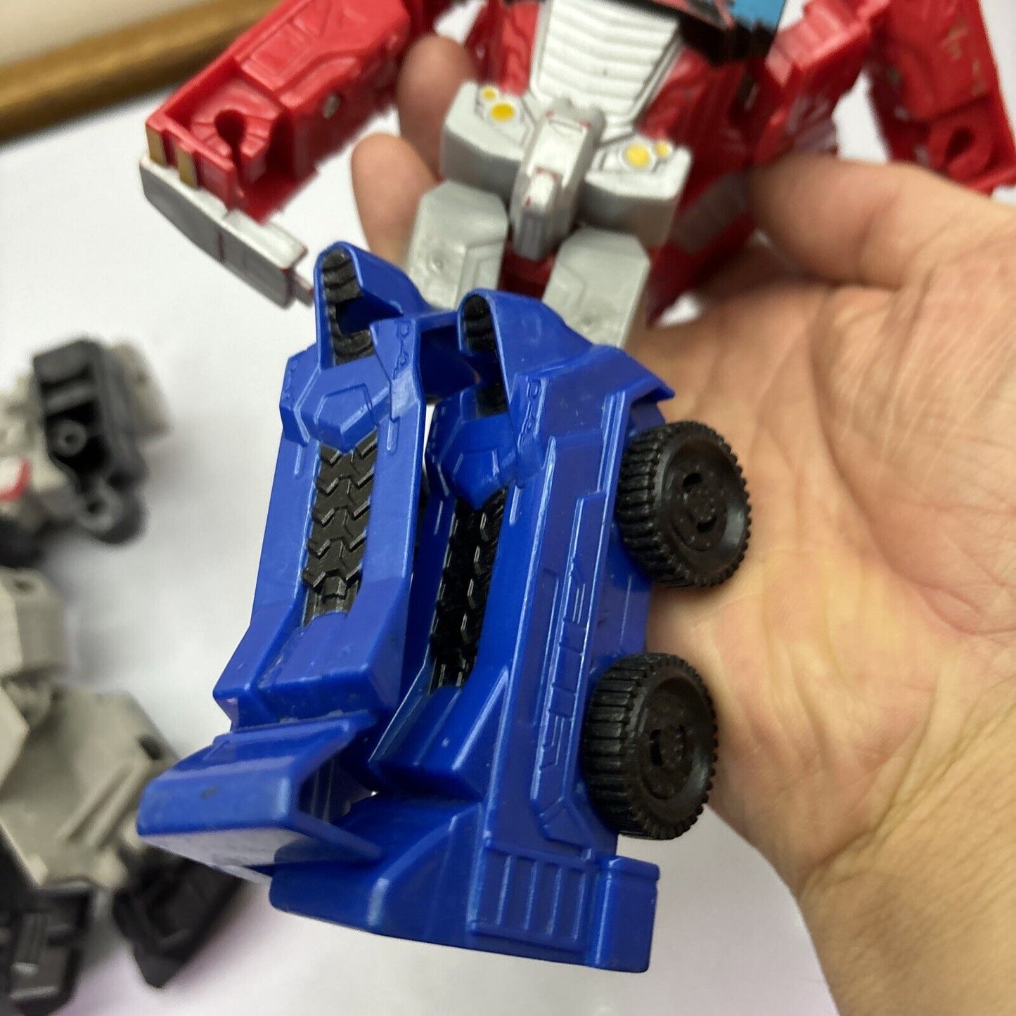 Transformers Optimus Prime & Megatron Figure C-295D E4302 E0771 *Missing Parts*