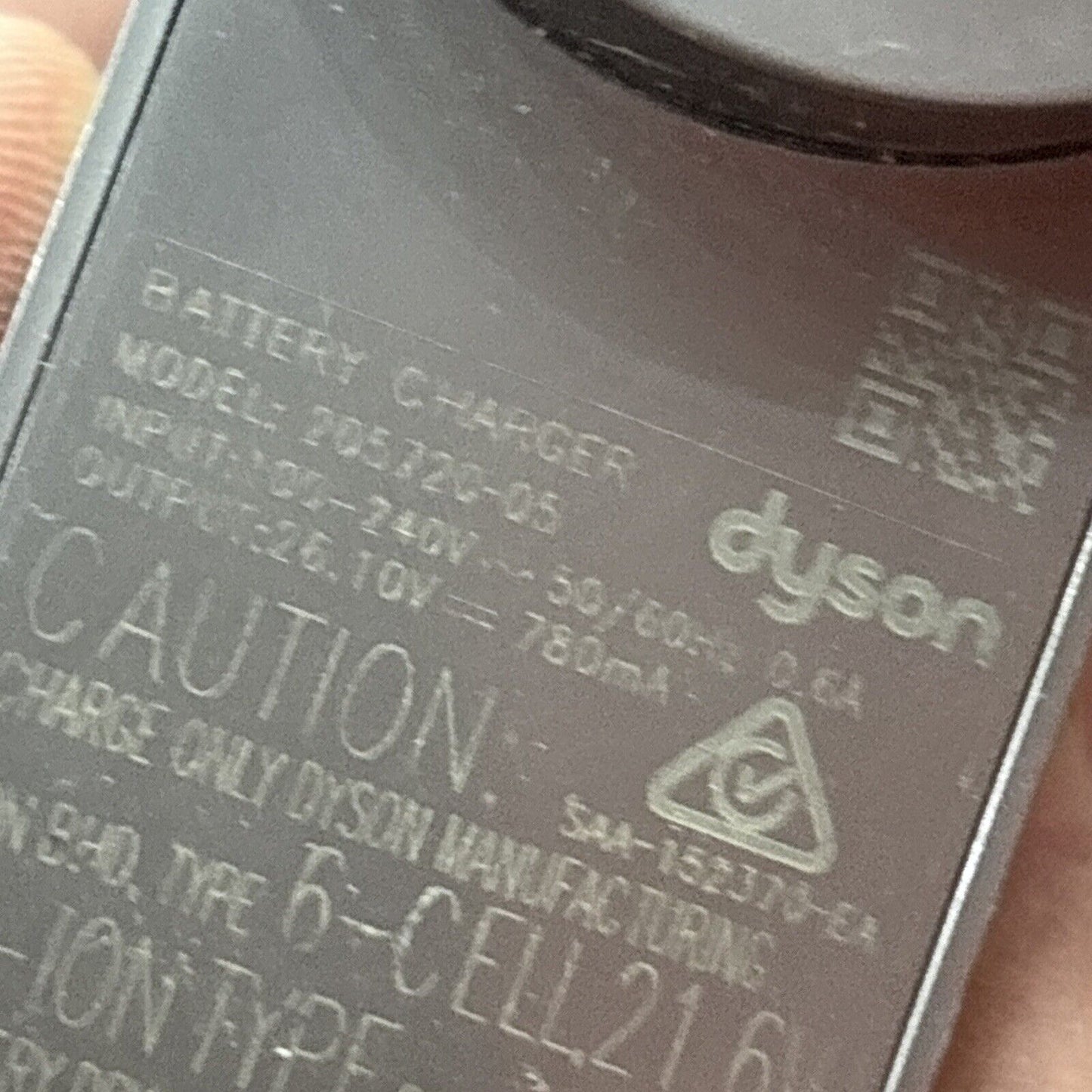 Genuine Dyson Battery Charger 205720-05 25.1V 780mA