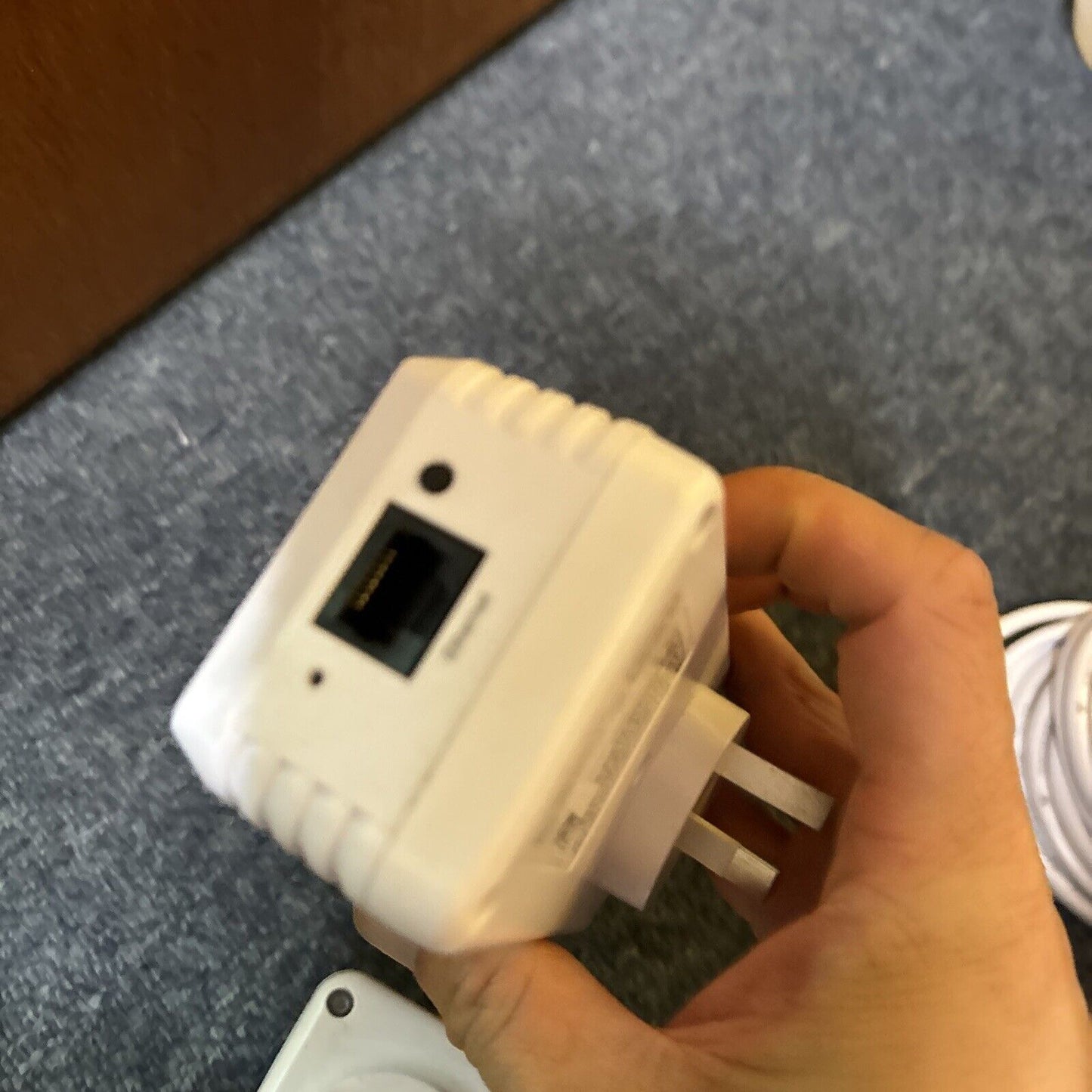 2x NetComm Wireless NP205 Powerline Adapters With AC Pass-Through