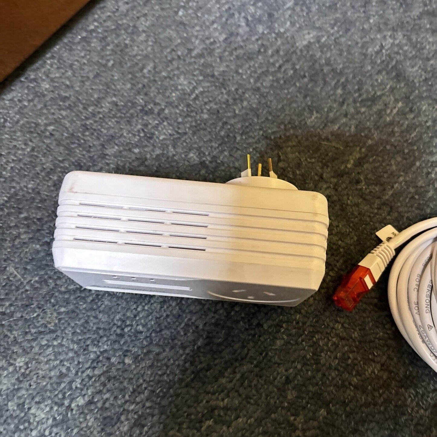 2x NetComm Wireless NP205 Powerline Adapters With AC Pass-Through