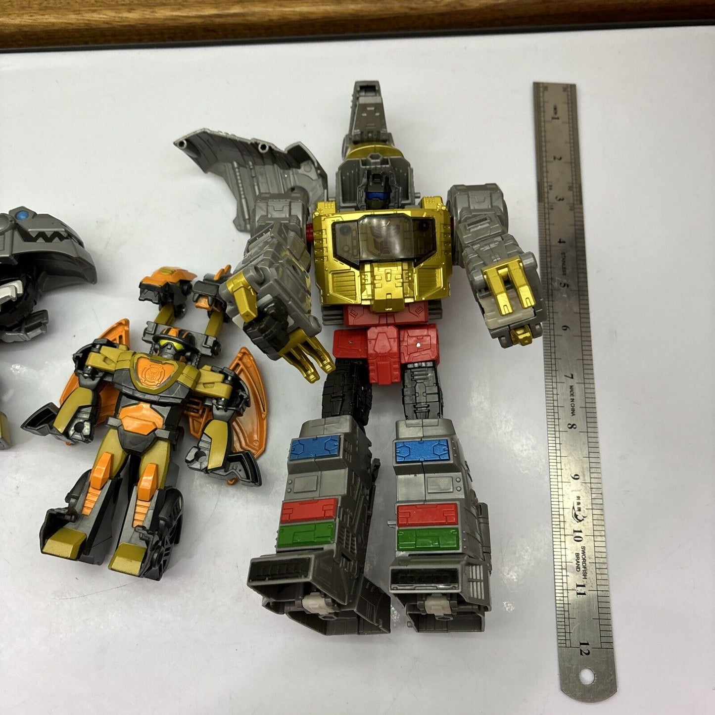 3x Transformers Dinobots Grimlock Predaking Figures V-2926B C1025