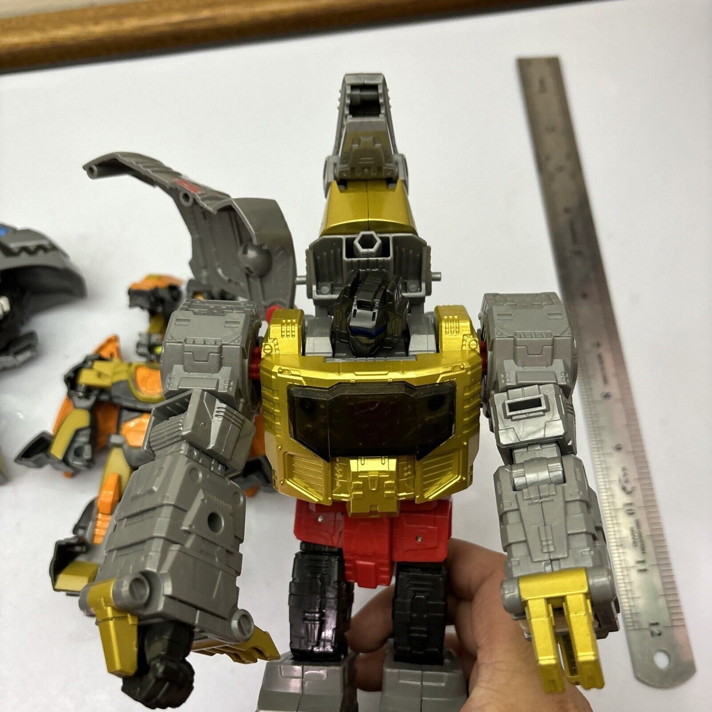 3x Transformers Dinobots Grimlock Predaking Figures V-2926B C1025