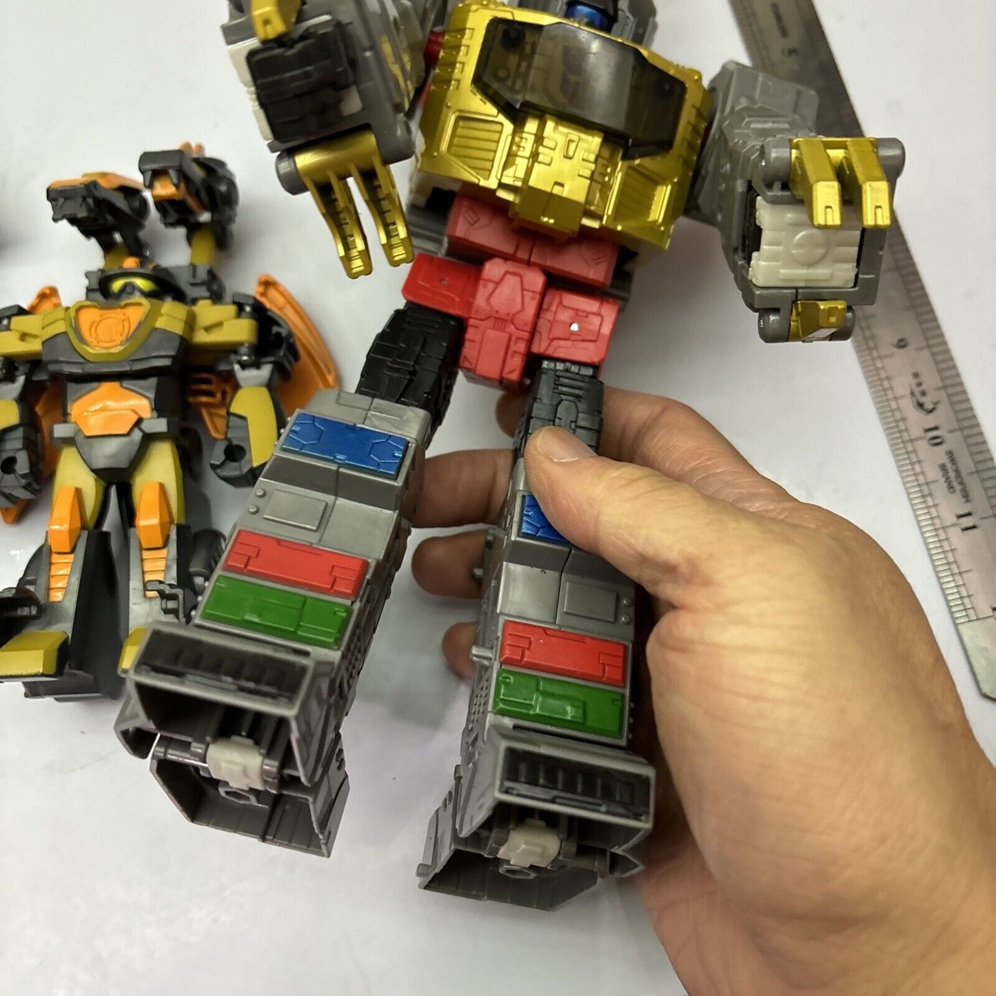 3x Transformers Dinobots Grimlock Predaking Figures V-2926B C1025