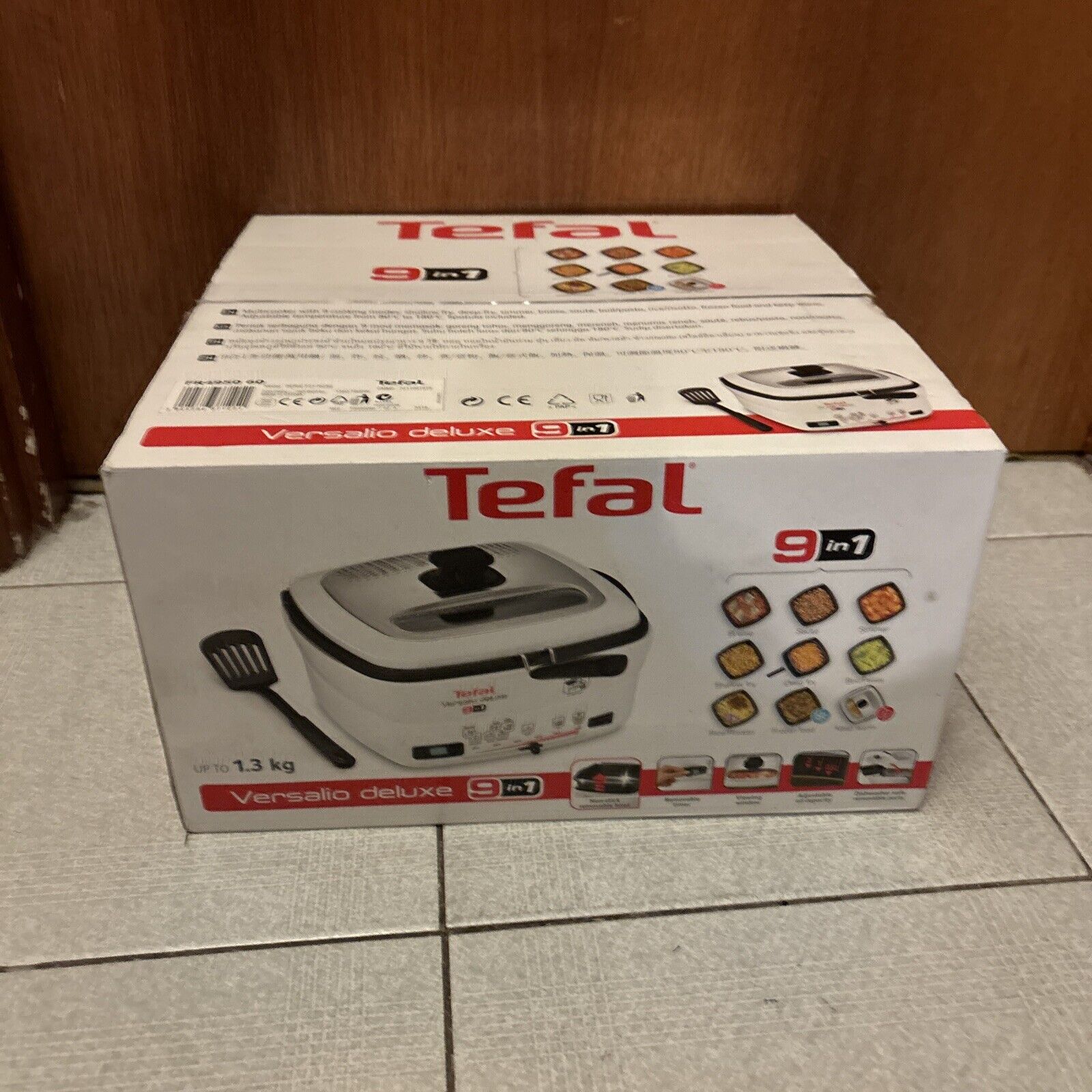 Tefal Versalio Deluxe 9 In 1 Multi Cooker Series F21-RCS2 *Never Used ...