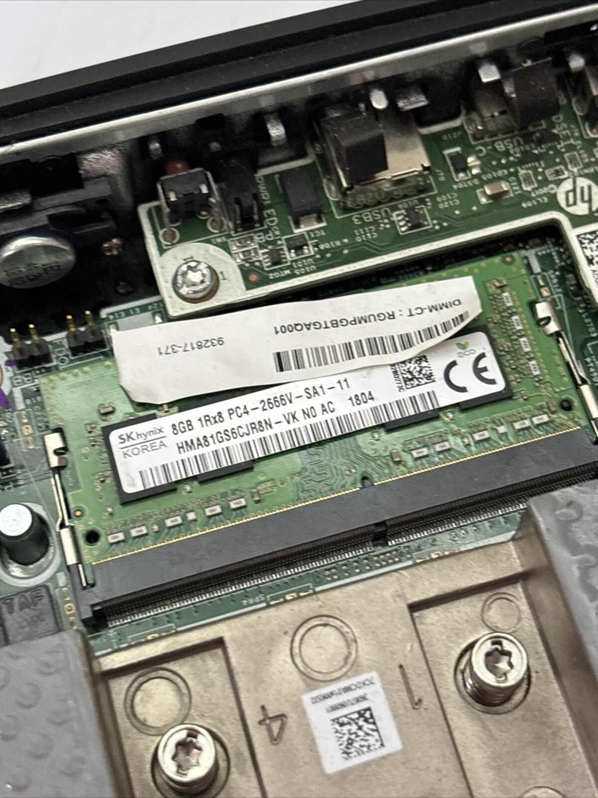 HP Thin Client T530 AMD GX-215JJ 8gb of Ram No Wifi