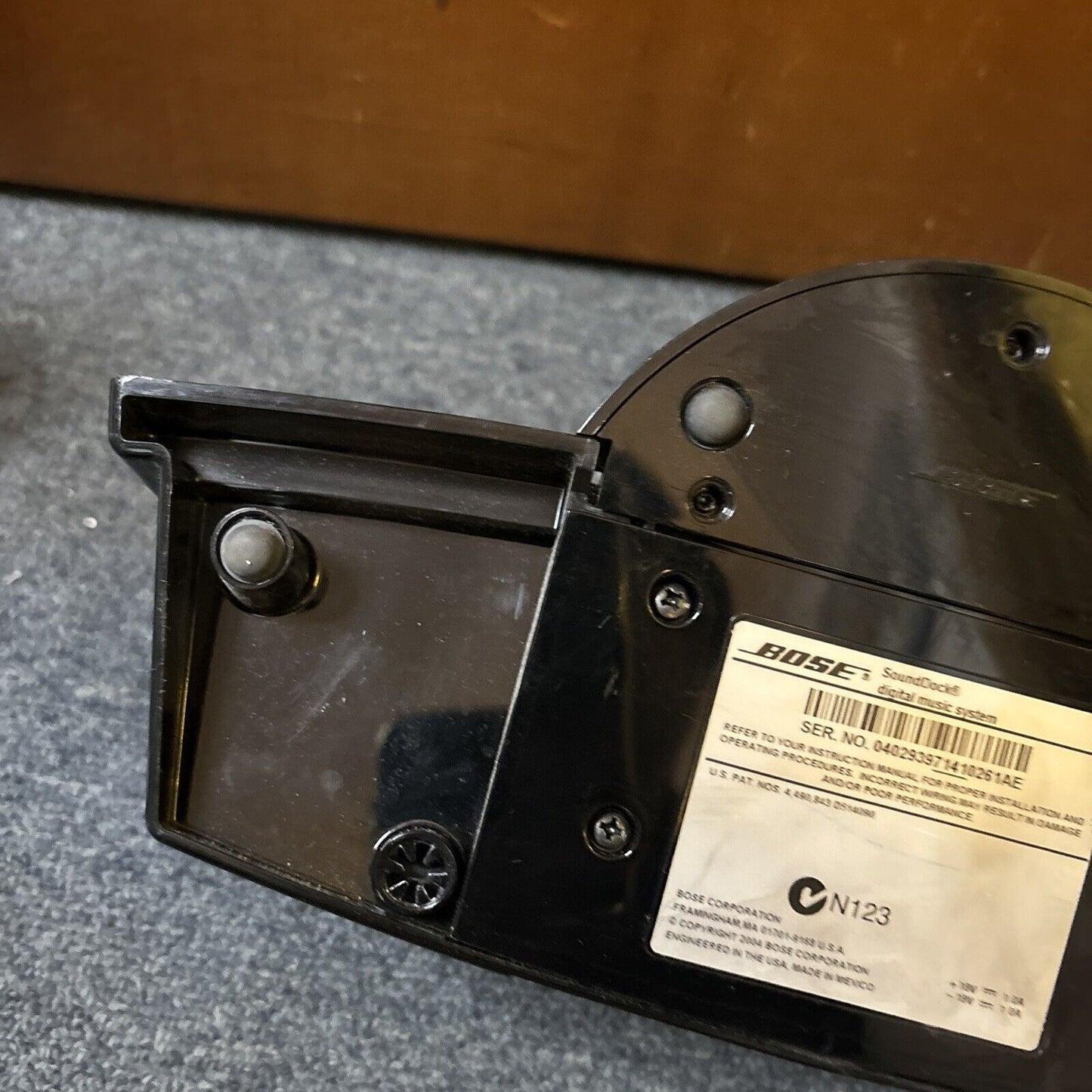 Bose SoundDock Digital Music System *Untested For Parts Or Repair*