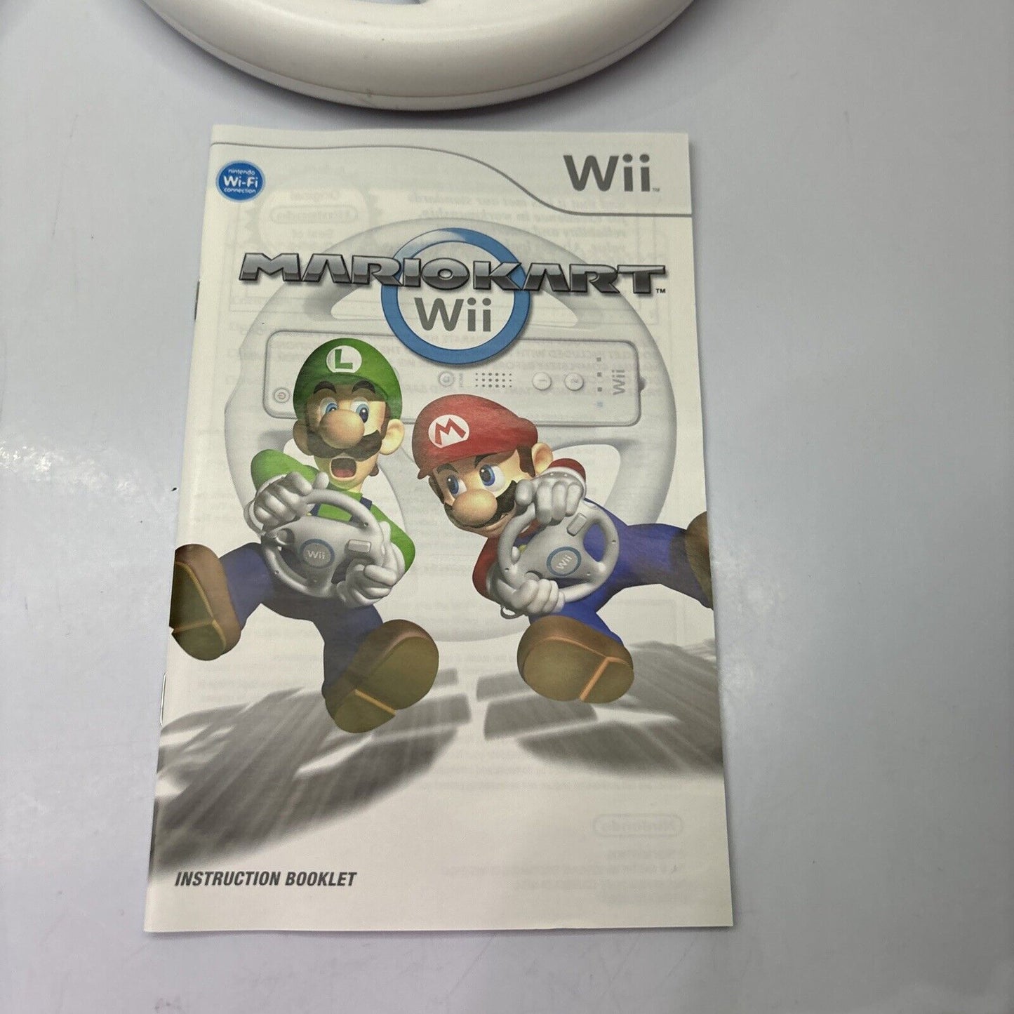 Mario Kart Wii With 2 Wheels Nintendo Wii PAL Manual