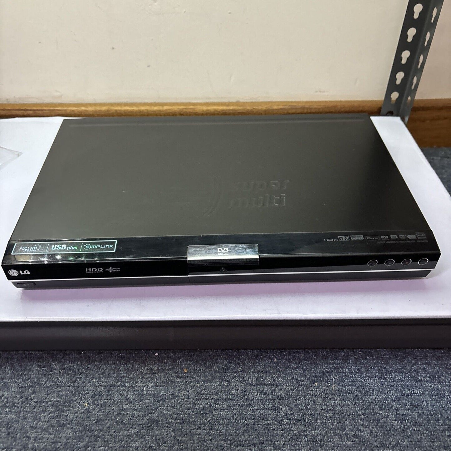 LG DVB-T HDD DVD Recorder Player TV Tuner RH397D 160GB HDD Region 4