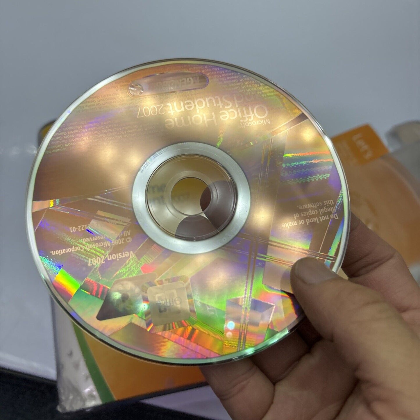 Microsoft Office Home And Student 2007 PC  DVD-ROM