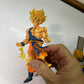 2x Dragon Ball Z Figures Super Saiyan Vegeta & Son Goku