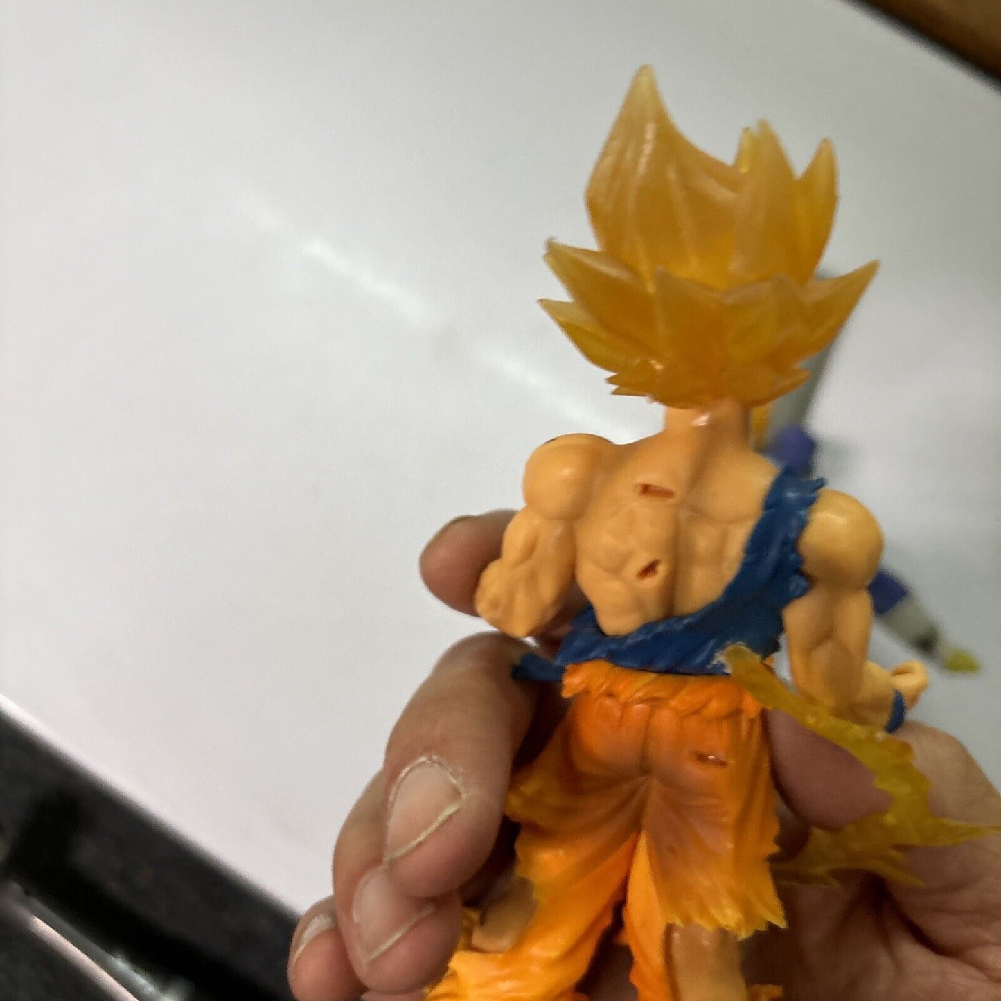 2x Dragon Ball Z Figures Super Saiyan Vegeta & Son Goku