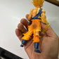 2x Dragon Ball Z Figures Super Saiyan Vegeta & Son Goku