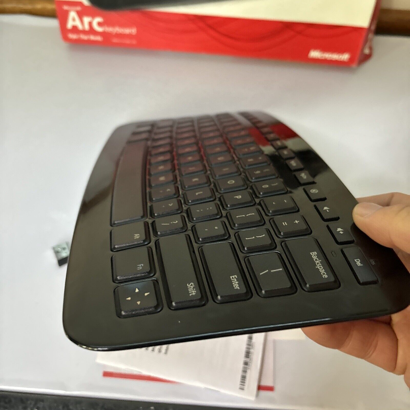 Microsoft Arc Wireless Keyboard J5D00018 Retro Unit