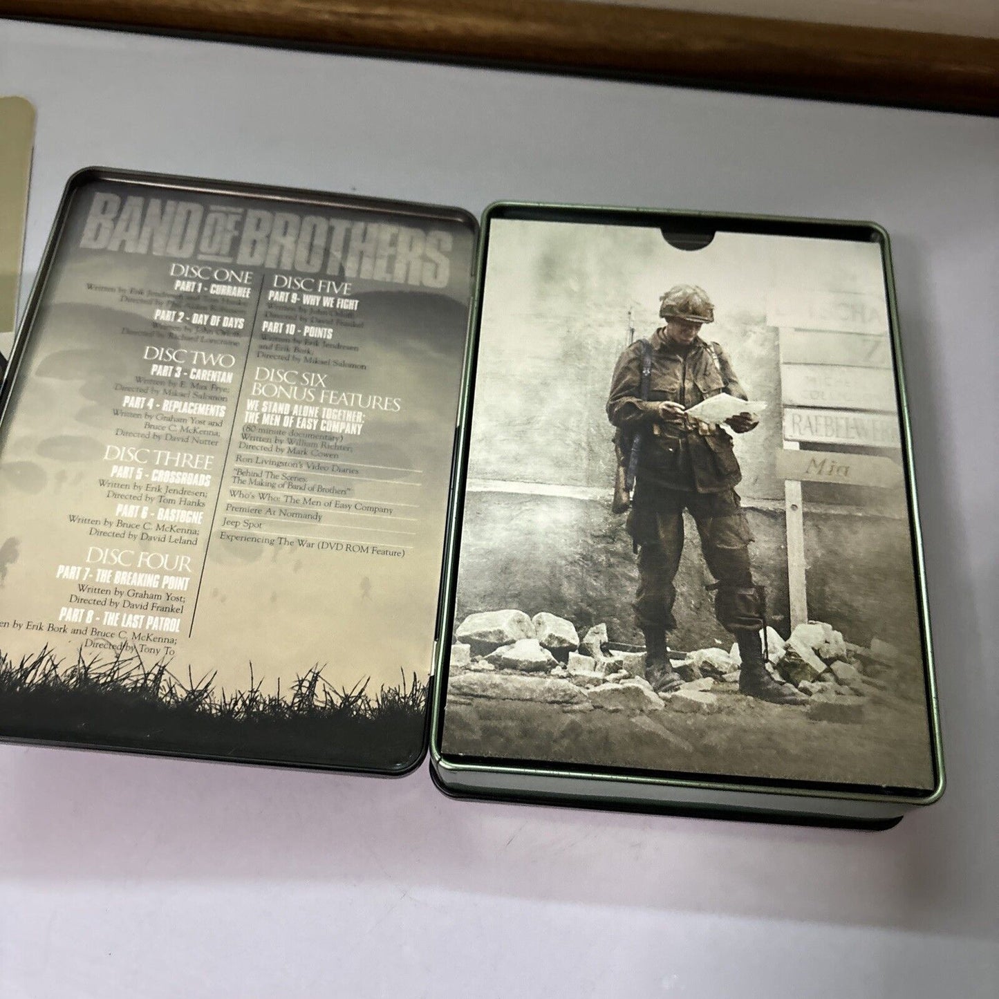 Band Of Brothers - Complete Series SteelBook (DVD, 2001, 6-Disc) Region 2