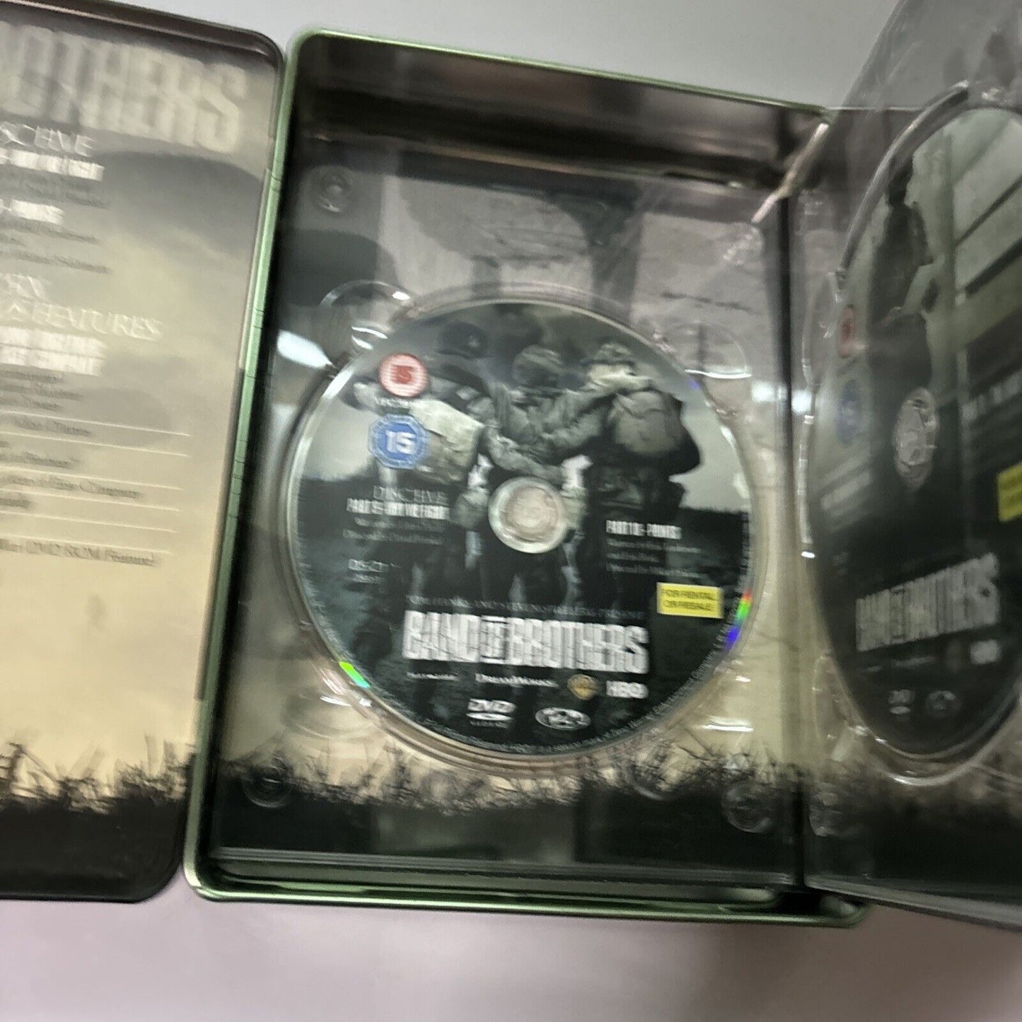 Band Of Brothers - Complete Series SteelBook (DVD, 2001, 6-Disc) Region 2