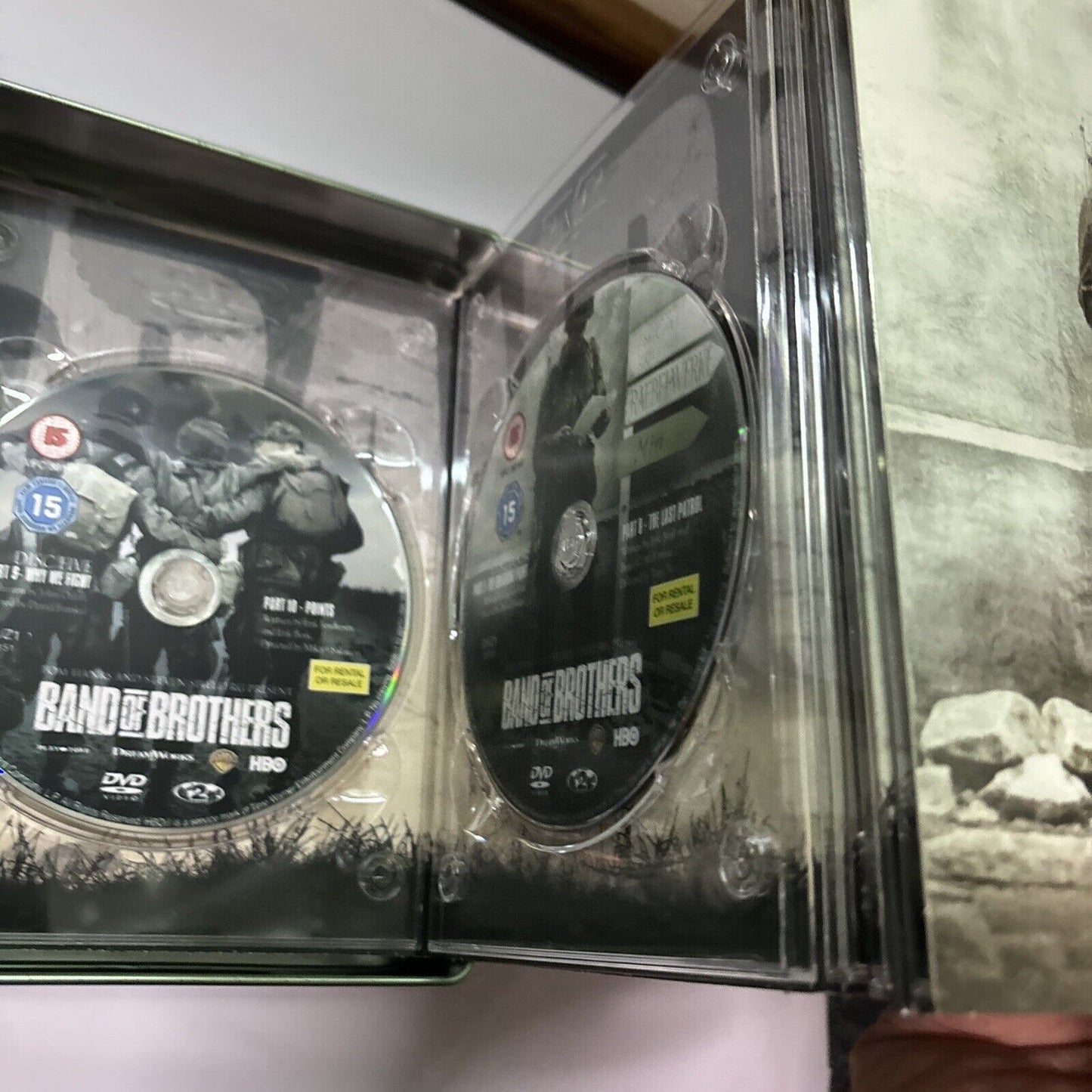 Band Of Brothers - Complete Series SteelBook (DVD, 2001, 6-Disc) Region 2