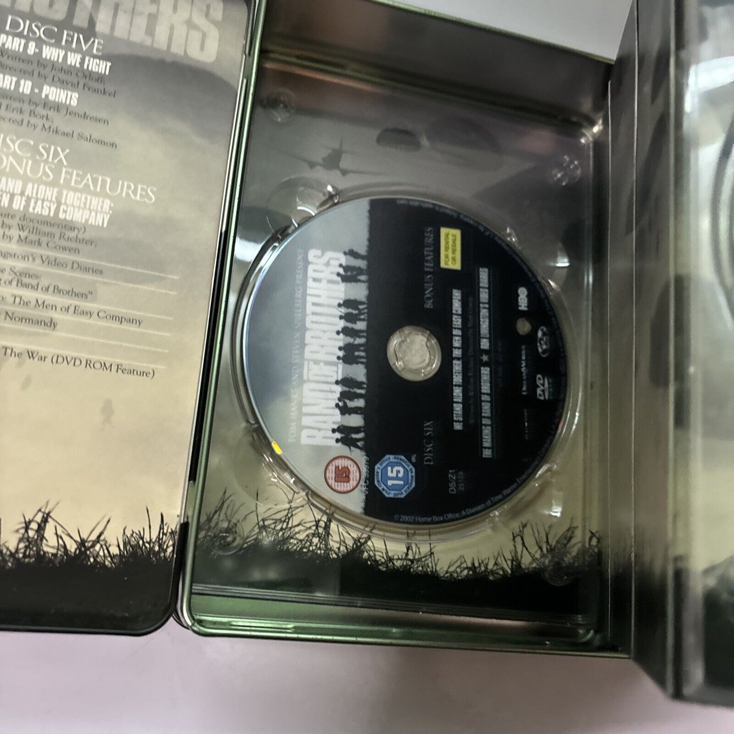 Band Of Brothers - Complete Series SteelBook (DVD, 2001, 6-Disc) Region 2