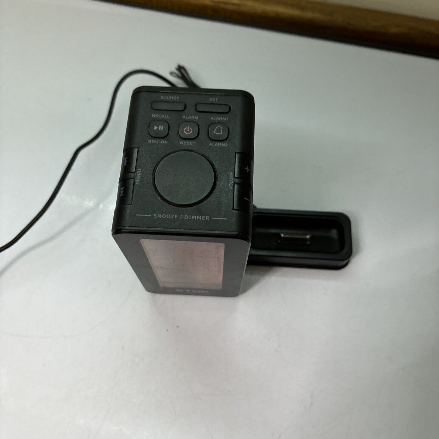 TDK Digital Alarm Clock 30-Pin iPod Dock