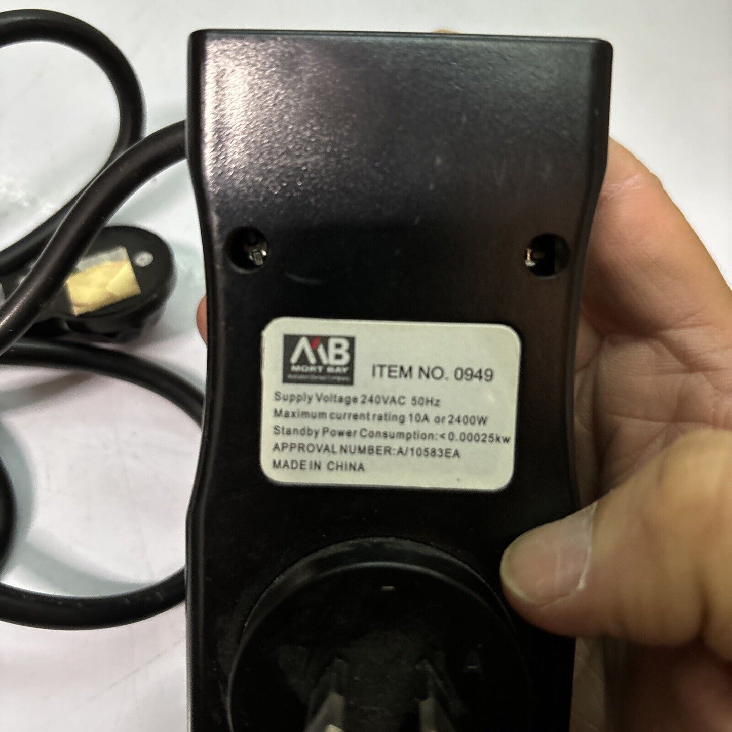 Mort Bay 0049 240VAC 10A Item 0949