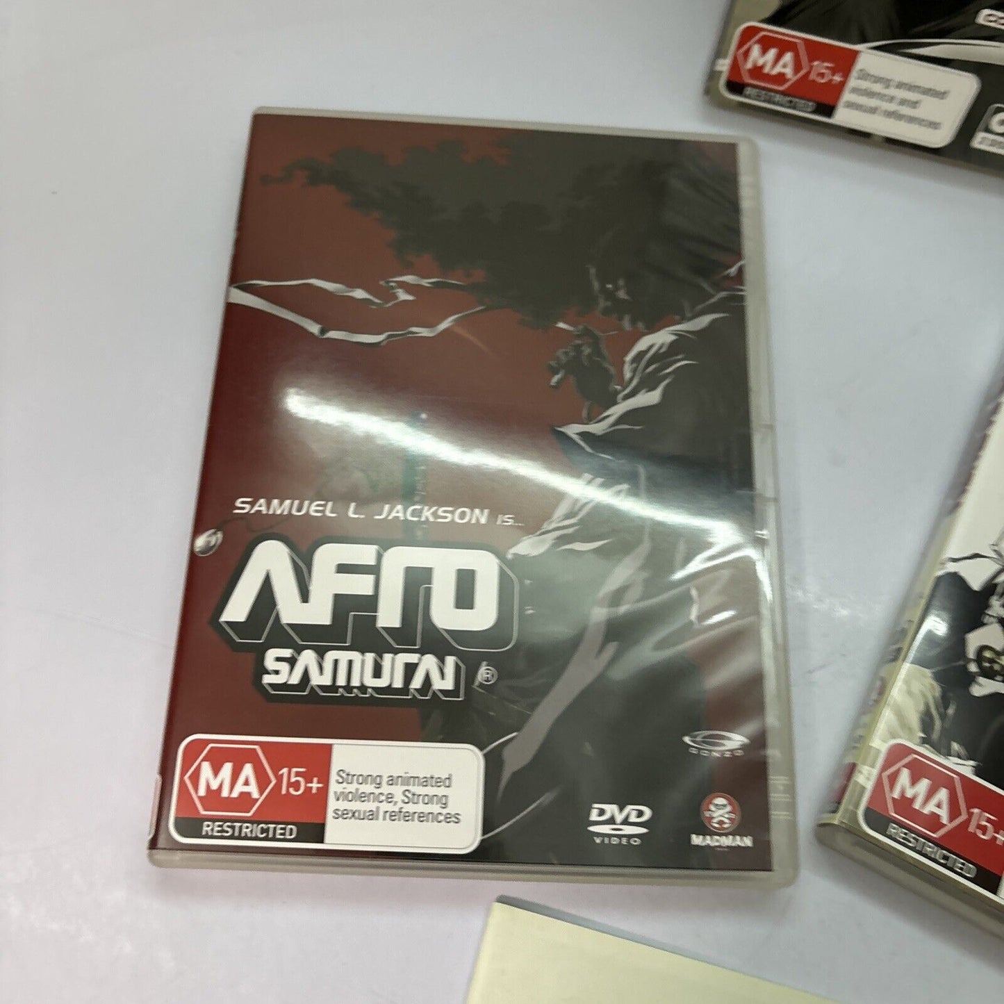 Afro Samurai - The Complete Murder Sessions (DVD, 2008, 3-Disc) Region 4