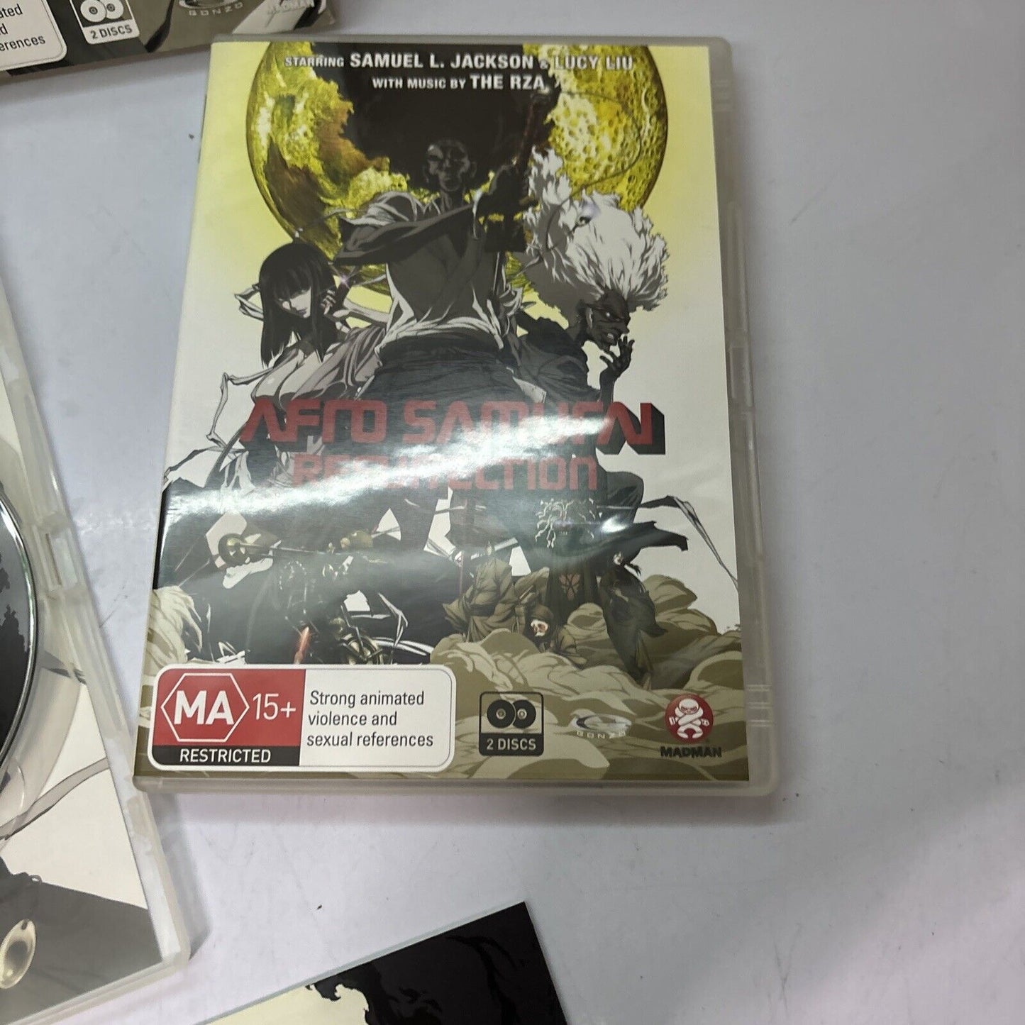 Afro Samurai - The Complete Murder Sessions (DVD, 2008, 3-Disc) Region 4