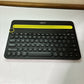 Logitech K480 Bluetooth Portable Keyboard Multi-Device *Missing Battery Lid*