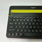 Logitech K480 Bluetooth Portable Keyboard Multi-Device *Missing Battery Lid*