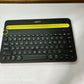 Logitech K480 Bluetooth Portable Keyboard Multi-Device *Missing Battery Lid*
