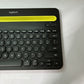 Logitech K480 Bluetooth Portable Keyboard Multi-Device *Missing Battery Lid*