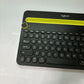 Logitech K480 Bluetooth Portable Keyboard Multi-Device *Missing Battery Lid*