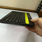 Logitech K480 Bluetooth Portable Keyboard Multi-Device *Missing Battery Lid*