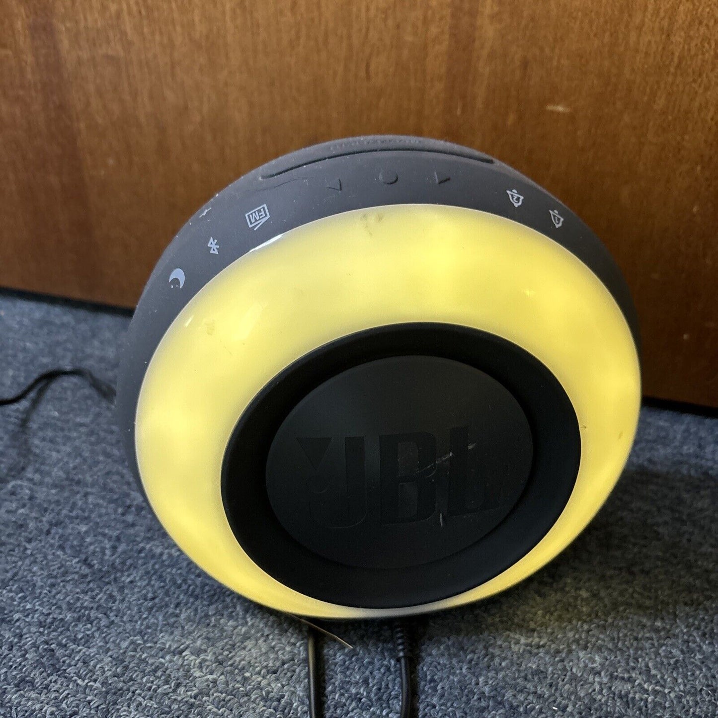 JBL Horizon Bluetooth Speaker Alarm Clock FM Radio Ambient LED Night Light