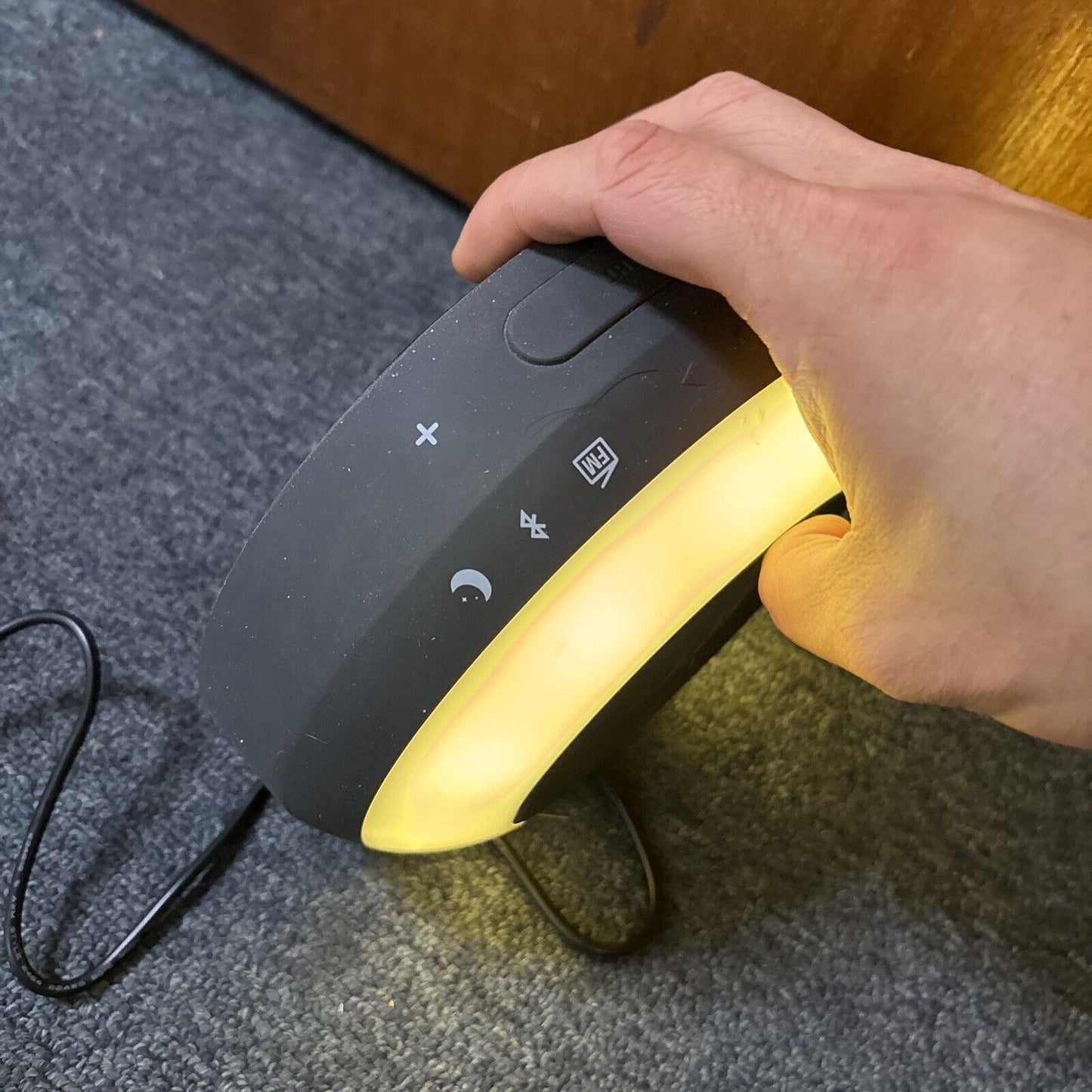 JBL Horizon Bluetooth Speaker Alarm Clock FM Radio Ambient LED Night Light