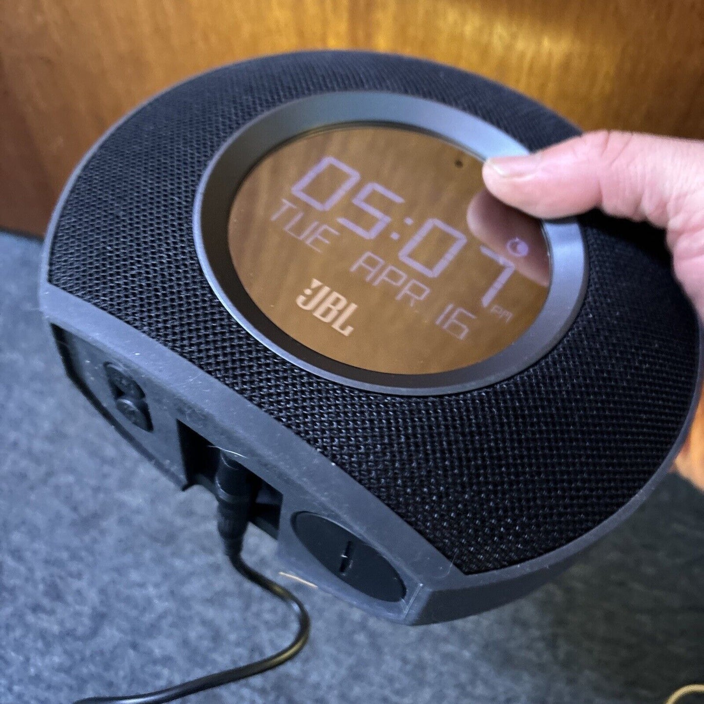 JBL Horizon Bluetooth Speaker Alarm Clock FM Radio Ambient LED Night Light