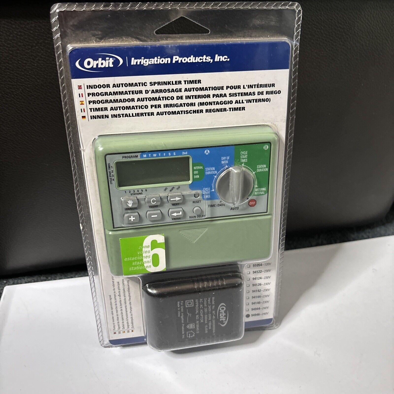 Indoor Automatic Sprinkler Timer By Orbit Water Master *New Sealed ...