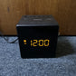 Sony ICF-C1 Alarm Clock Radio FM/AM Cube Black LCD Display
