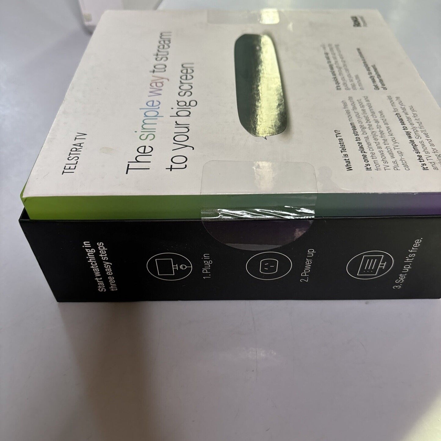 Roku Telstra TV2 4700TL 4K HDR Media Streaming Box - Black *NEW*