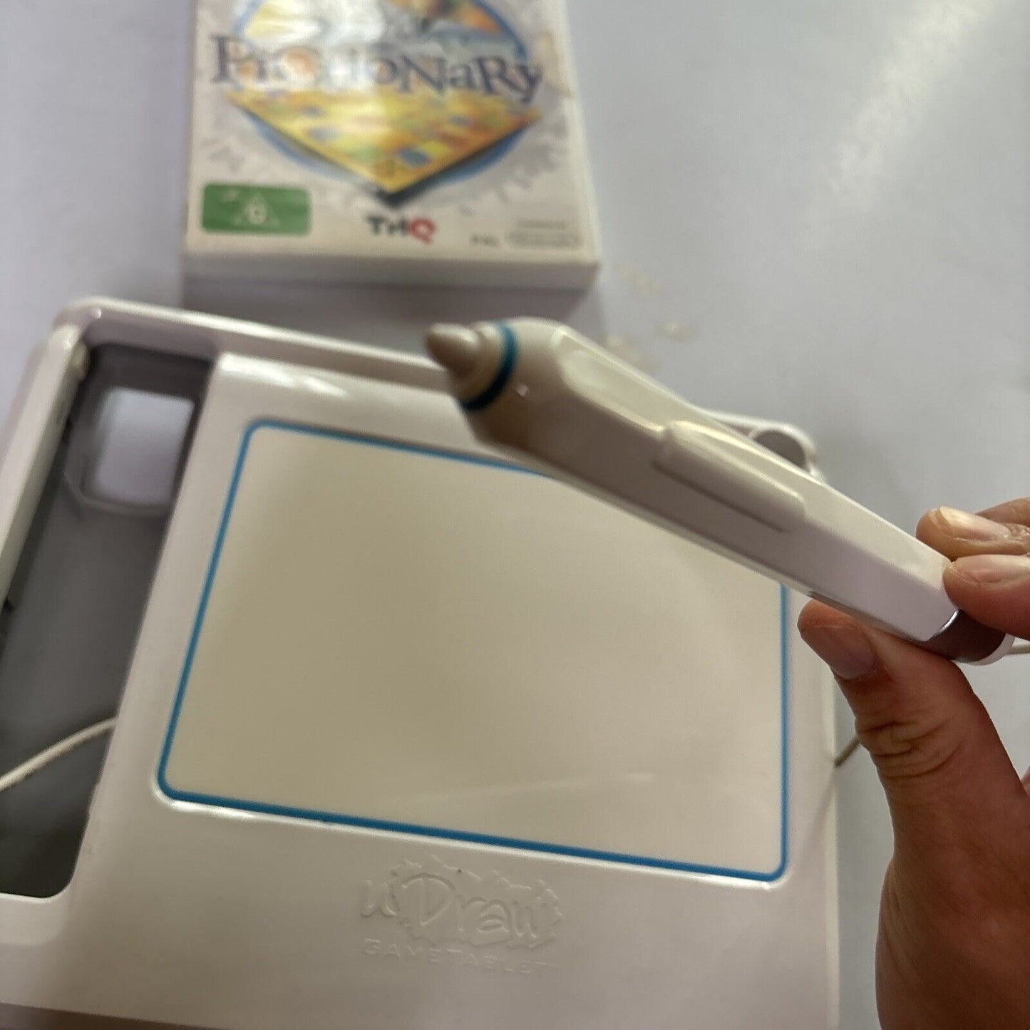 Pictionary & U Draw Game Tablet Nintendo Wii PAL