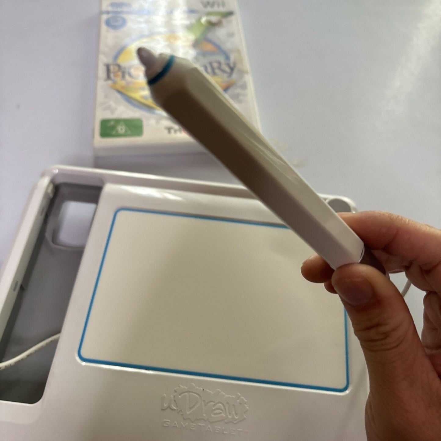 Pictionary & U Draw Game Tablet Nintendo Wii PAL