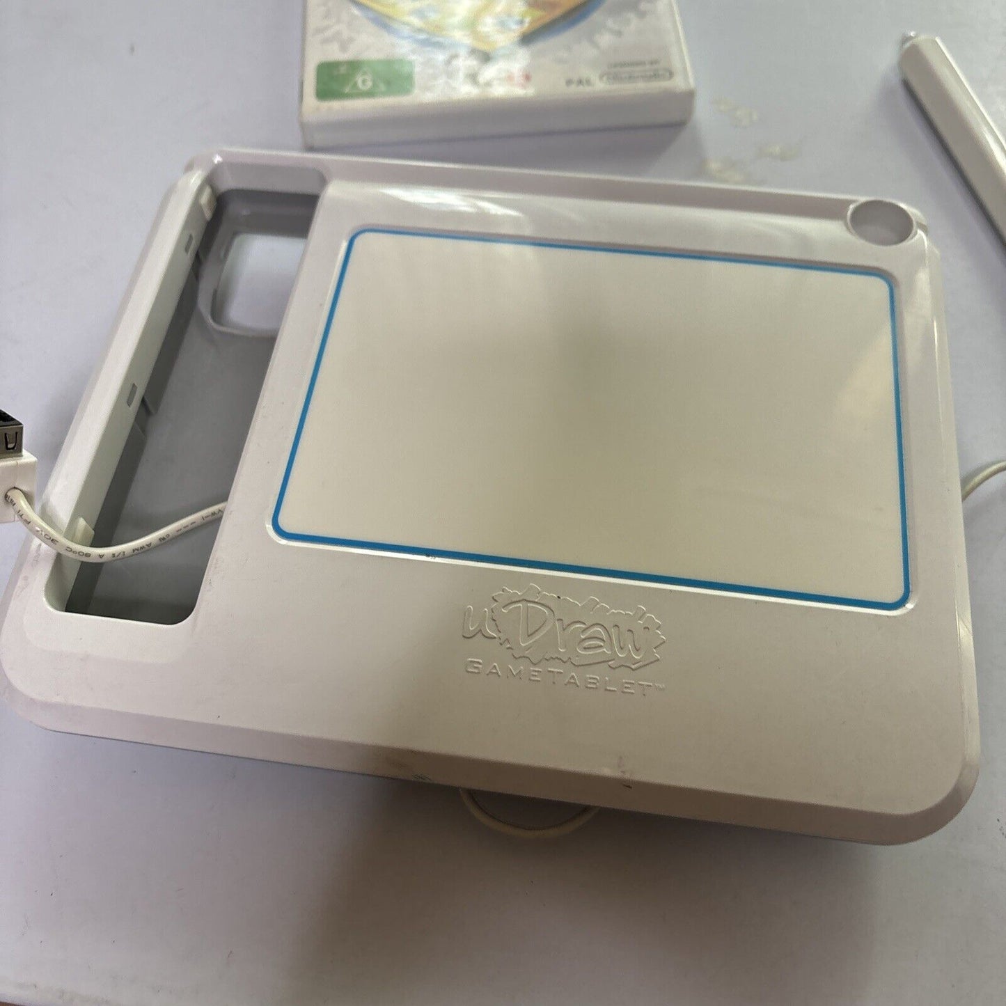 Pictionary & U Draw Game Tablet Nintendo Wii PAL