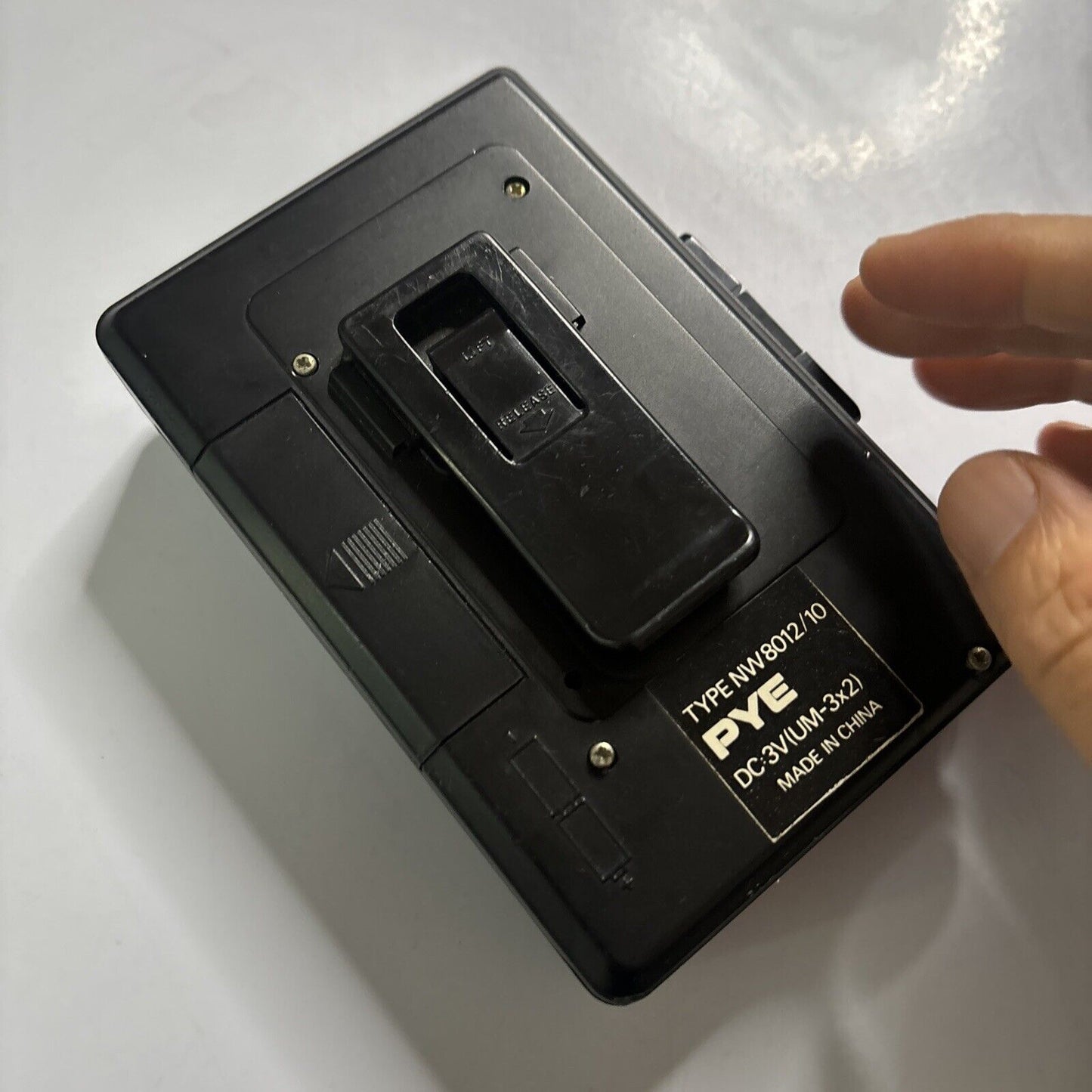 Pye Portable Cassette AM/FM Radio Bass Boost NW8012/10