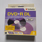 Verbatim DVD+R Recordable 8.5GB  240Min 2.4x  Double Layer Recordable  Pack 3