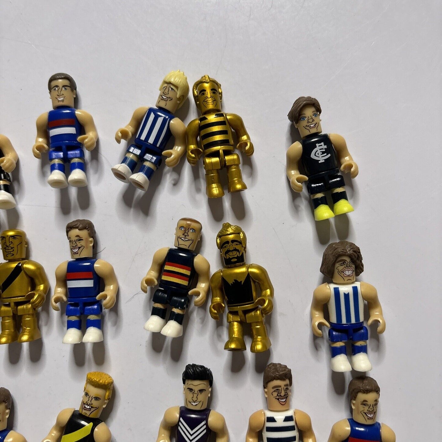 34x AFL Micro Figures