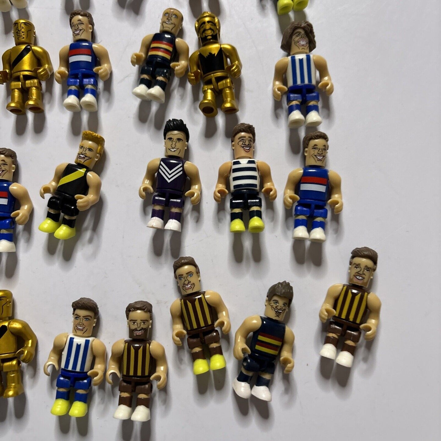 34x AFL Micro Figures