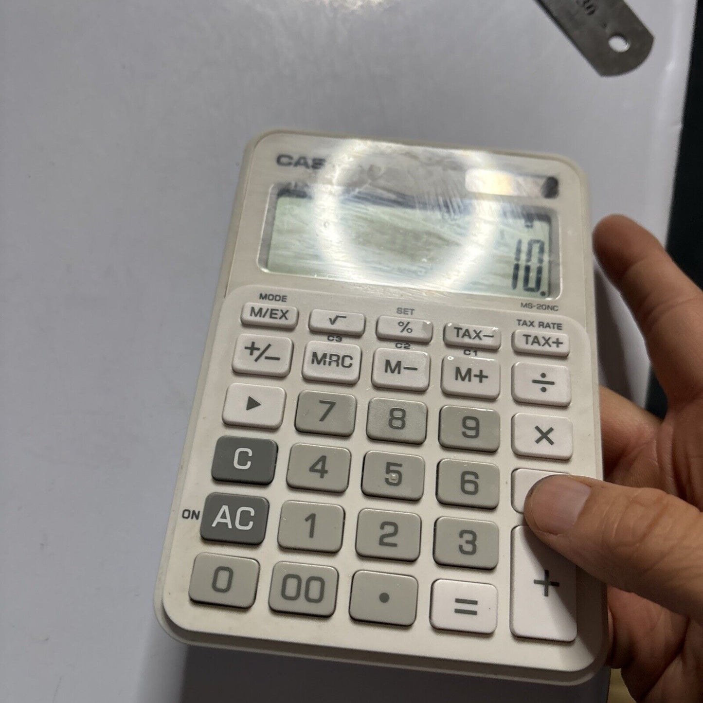 Casio MS-20NC Solar Cell Tax Calculator